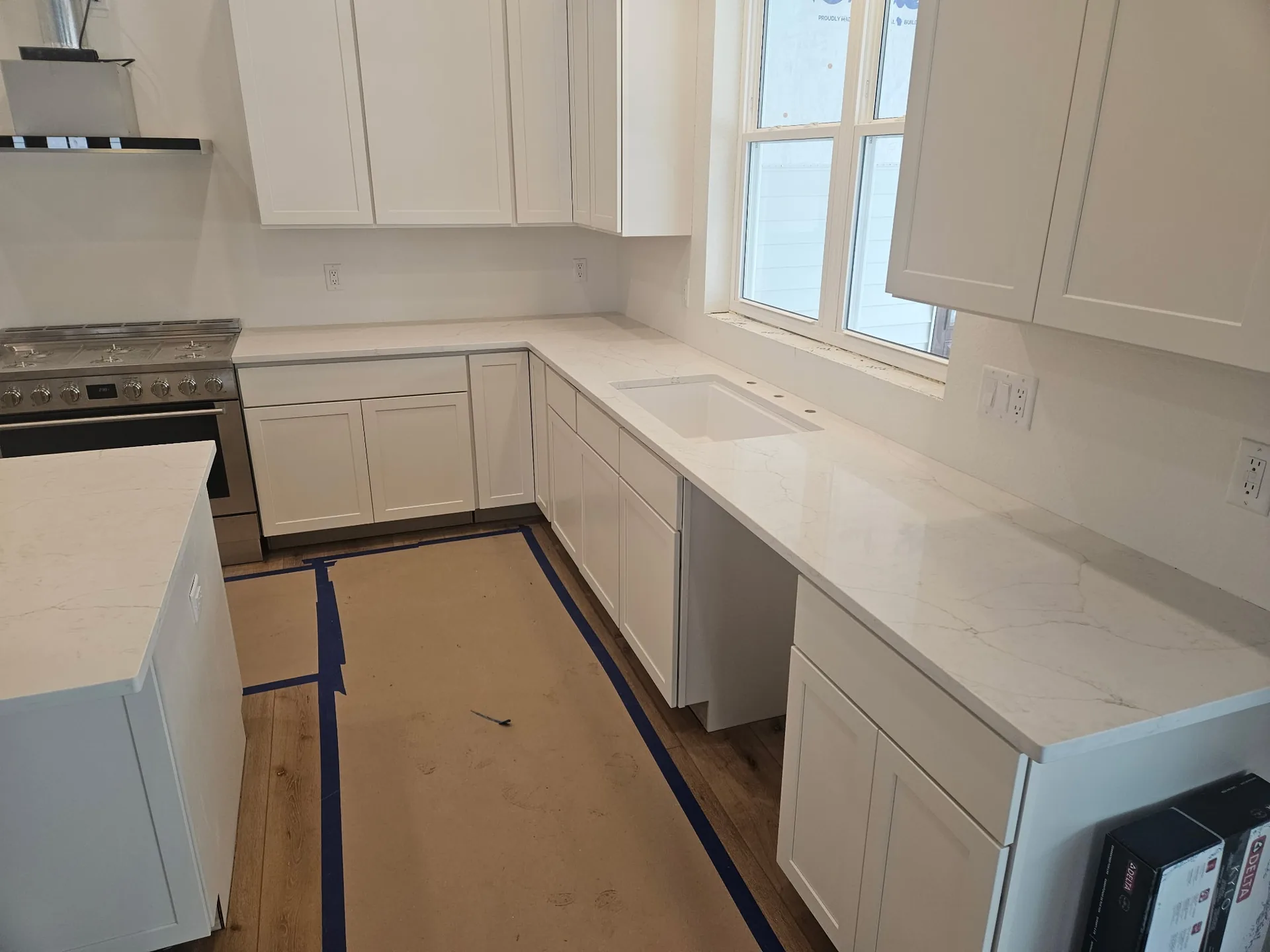 Cabinet Installation work example 3