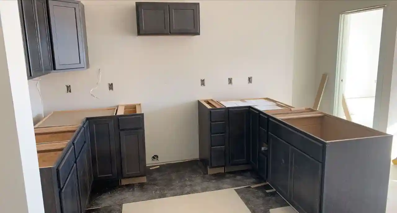 Cabinet Installation work example 11