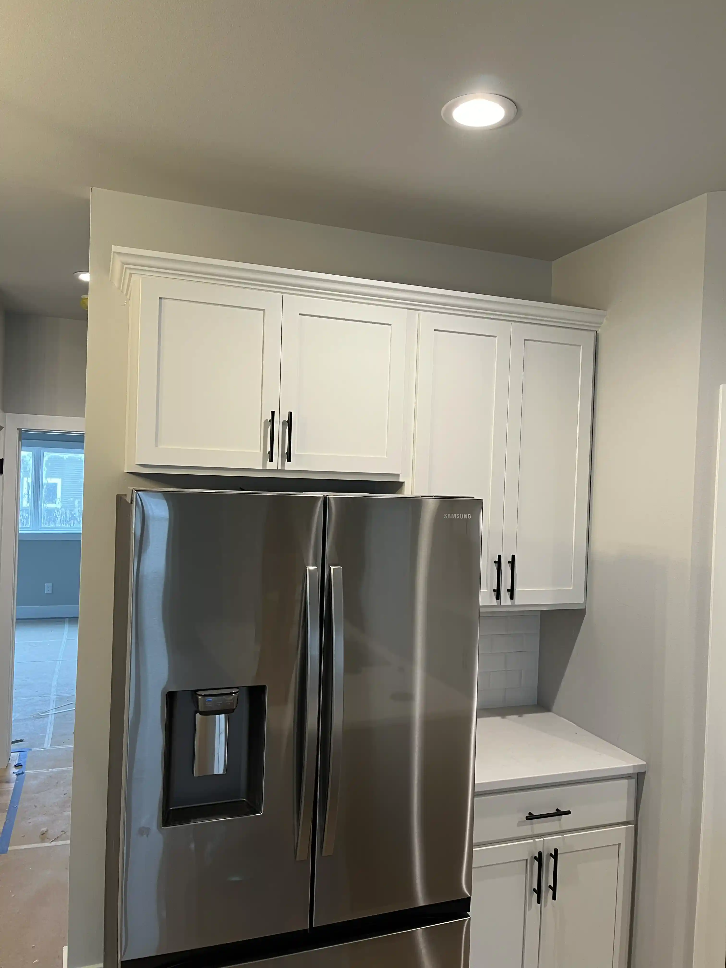 Cabinet Installation work example 6